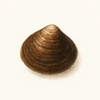 シジミのイラスト