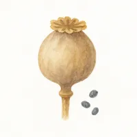 ケシのイラスト