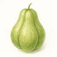 ハヤトウリのイラスト