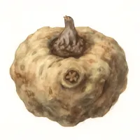 コンニャクイモのイラスト
