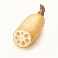 ハスのイラスト