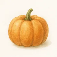 カボチャのイラスト