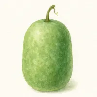 トウガンのイラスト