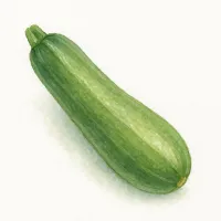 ズッキーニのイラスト