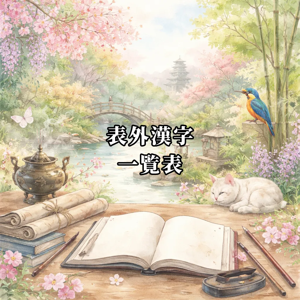 表外漢字一覧表