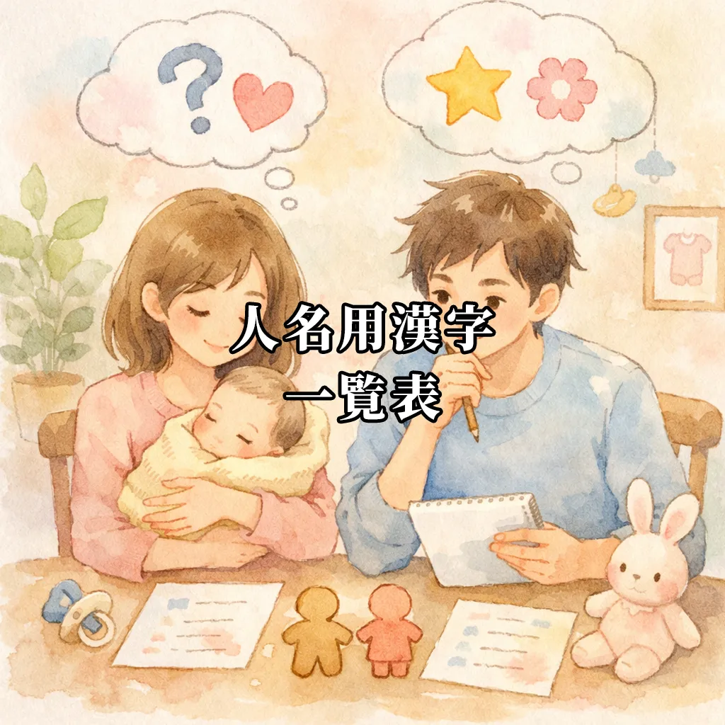 人名用漢字一覧表